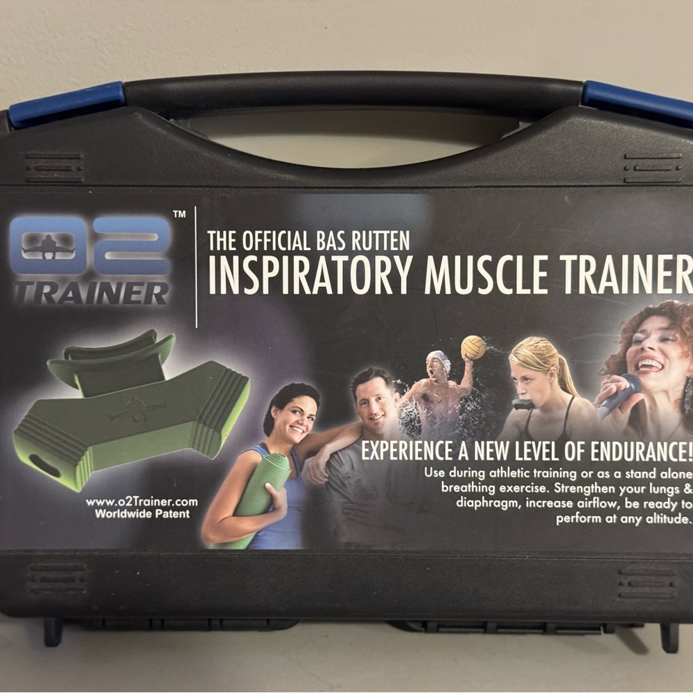O2 Trainer Inspiratory Muscle Trainer Bas Rutten MMA